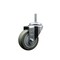 Service Caster 35 Inch Gray Polyurethane Wheel Swivel 58 Inch Threaded Stem Caster Service Caster SCC-TS20S3514-PPUB-58212 - alternate 1